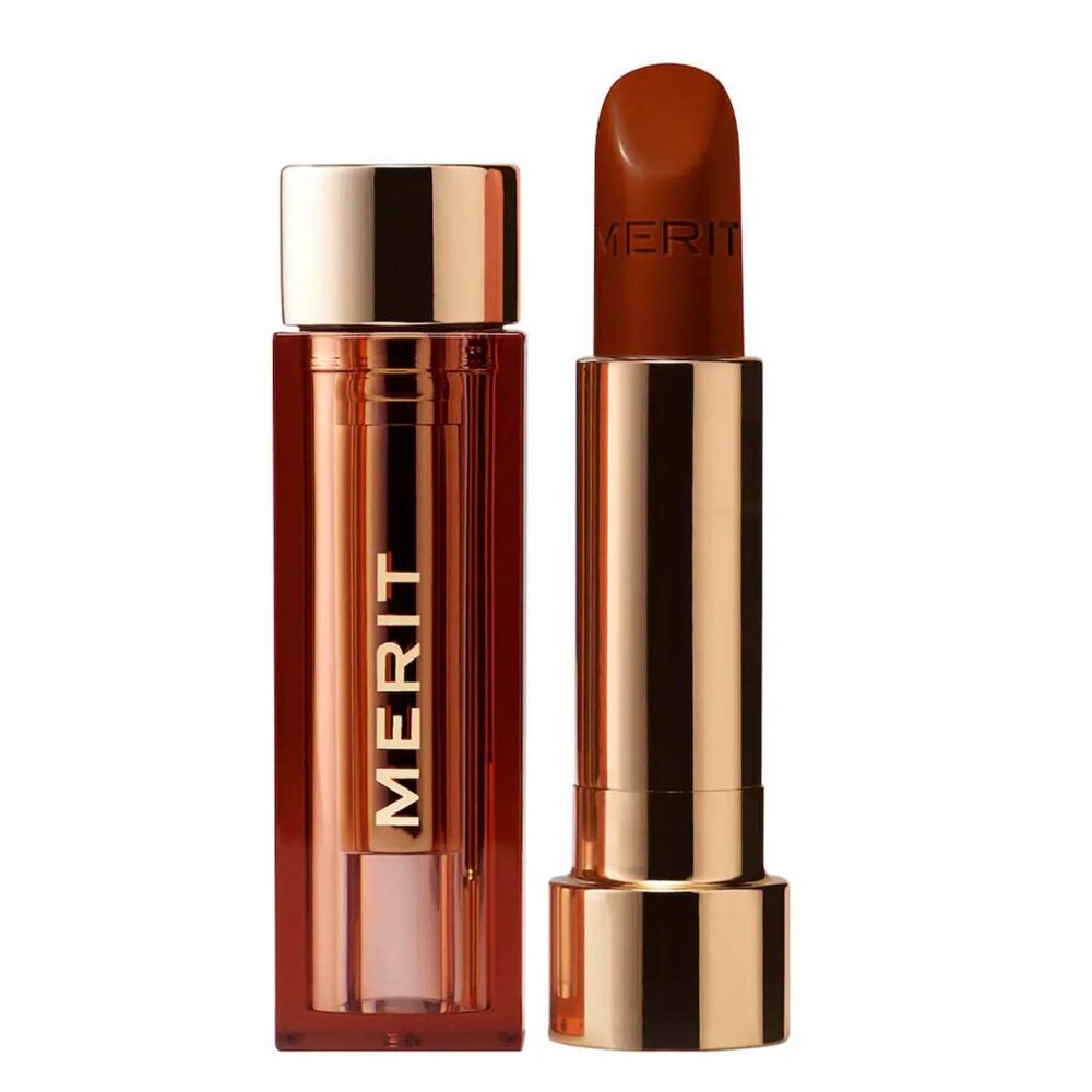 MERIT  Signature Lip Lightweight Lipstick in Tiger